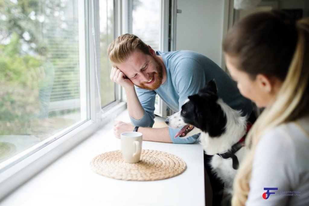 Animais em apartamento
